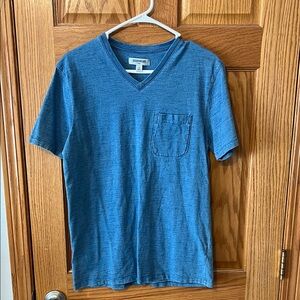Goodthreads Men's Blue V-Neck Shirt